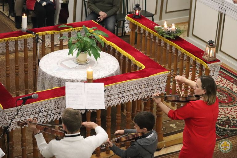 A Tiszaújlaki Zeneiskola műsora