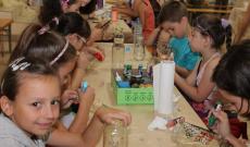 Új technikával ismerkednek a gyerekek