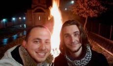 Egyik leglelkesebb tanítványommal, Ivánnal Egyik leglelkesebb tanítványommal, Ivánnal