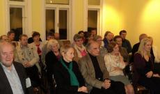 A közönség egy része a bécsi Bornemisza Péter Társaság novemberi rendezvényén 