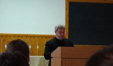 Dr. Nagy-György Attila, az innsbrucki magyar katolikusok lelkésze, a gyulafehérvári Hittudományi Főiskola rektoraként