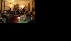 A Brassimum Fúvósegyüttes a Pázmáneum újévnyitó koncertjén, 2016. január 6., Vízkereszt ünnepe