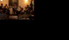 A Brassimum Fúvósegyüttes a Pázmáneum újévnyitó koncertjén, 2016. január 6., Vízkereszt ünnepe