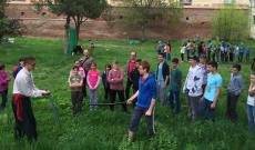 Az Erdőelvi Etelfiak baranta és íjászati bemutatója Az Erdőelvi Etelfiak baranta és íjászati bemutatója