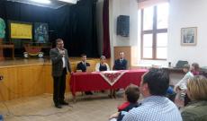 Kiss Ferenc magyar oktatásért felelős tanfelügyelő beszéde