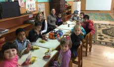 Ajándékosztás Pusztakeresztúron