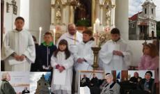Köszöntés a katolikus és evangélikus templomban