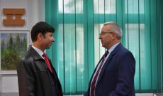 Antal Levente főtanfelügyelő, Tóth Tivadar a Gaudeamus Alapítvány igazgatója