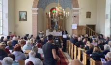 Hálaadó istentisztelet az evangélikus templomban