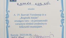 A felkészítő munkáját is megköszönték a szervezők