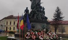 Koszorúzás március 15-én