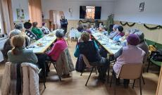 Résztvevők a fogarasi üvegfestő délutánon