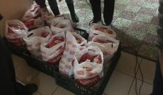 Többféle tartós élelmiszer került a kiosztott csomagokba