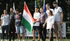 A magyar csapat a teremfoci-bajnokság ezüstérmese