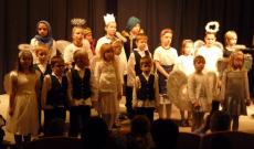 Az iglicések karácsonyi fellépése - a kiscsoport