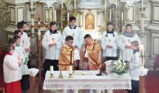 Feltámadási ceremónia Nagyhét Szilágysomlyón