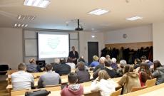 Dr. Murádin János Kristóf előadása a kolozsvári Sapientia Erdélyi Magyar Tudományegyetemen Gulág-kiállítás