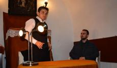 Előadás közben Előadás közben