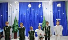 A rahói gyerekek karácsonyi műsorral készültek a verseny napjára