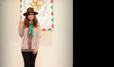 Munkácson, búrkalapban