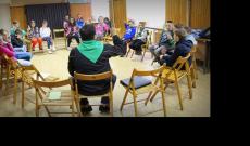 Czébely József megtartja az első foglalkozást