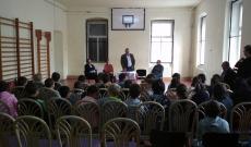 A tankönyvek ünnepélyes átadása Petrozsényban