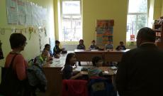 Látogatás a petrozsényi magyar iskolában