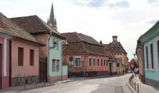 Helyzetkép Medgyesről - Óvárosi utcák Helyzetkép Medgyesről - Óvárosi utcák