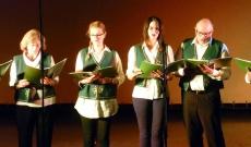 A fellépés egy pillanata split