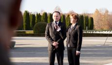 Magyar József nagykövet úr beszédet mond megemlékezés