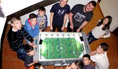 Csocsó bajnokságra készülnek a fiúk