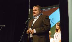 Jankovics Róbert képviselő úr beszédet mond vukovár