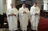 Az ausztriai magyar és magyarul beszélő katolikus papok szokásos évi találkozójuk második napján Szombathelyen a Szent Márton-templomban mutattak be szentmisét Veres András püspökkel együtt