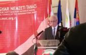 Hajnal Jenő az MNT (Magyar Nemzeti Tanács) elnöke