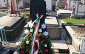 Déva - Megemlékezés Tokay Vigh Károly 1848-as honvédszázados sírjánál