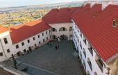 A munkácsi vár belső udvara fentről A munkácsi vár belső udvara fentről
