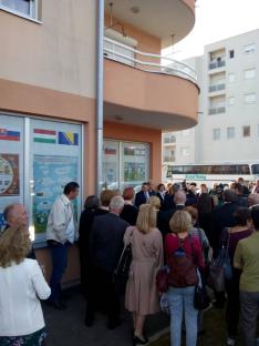 A "Nemzeti Kisebbségek Szövetsége" irodájának megnyitója, Prnjavor