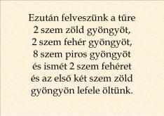 2- dik lépés