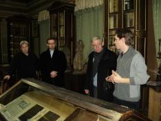 Az ausztriai magyar lelkészek Szombathelyen az Egyházmegyei Könyvtárban