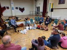 musical instruments, Pósfa music band, Alsóbodok, childrens