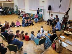 musical instruments, Pósfa music band, Alsóbodok, childrens