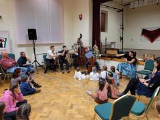 musical instruments, Pósfa music band, Alsóbodok, childrens