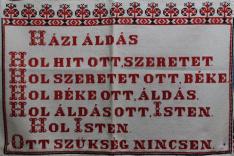 házi áldás