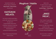 Kiállítás megnyitójának meghívója