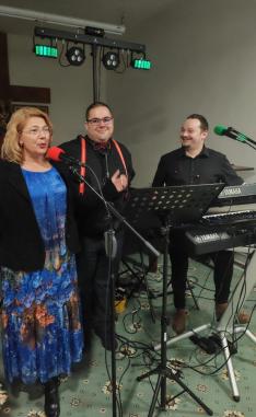 A Party Sound Band és Győrfi Tünde-Róza