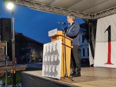 Faragó Péter kormányfőtitkár-helyettes, az Arad Megyei RMDSZ elnökének beszéde
