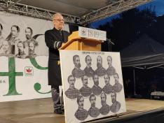 A megemlékezést Fekete Károly a Kölcsey Egyesület alelnöke vezette.