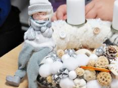 Adventi koszorúkészítés a Közösségi Házban