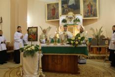 Márton napi szent mise a rahói római katolikus templomban