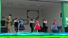 Muzslyai Tiszavirág tánccsoport fellépése
